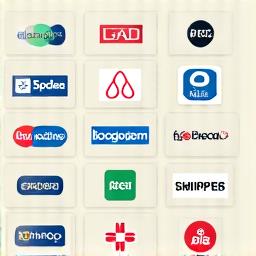Verbundene OTA-Logos wie Booking.com und Expedia