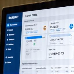 Screenshot des PMS-Dashboards mit Zimmerbelegung