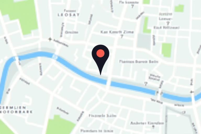 Karte, die den Standort von Komfort Zimmer in der Rosenstraße 17, Berlin anzeigt